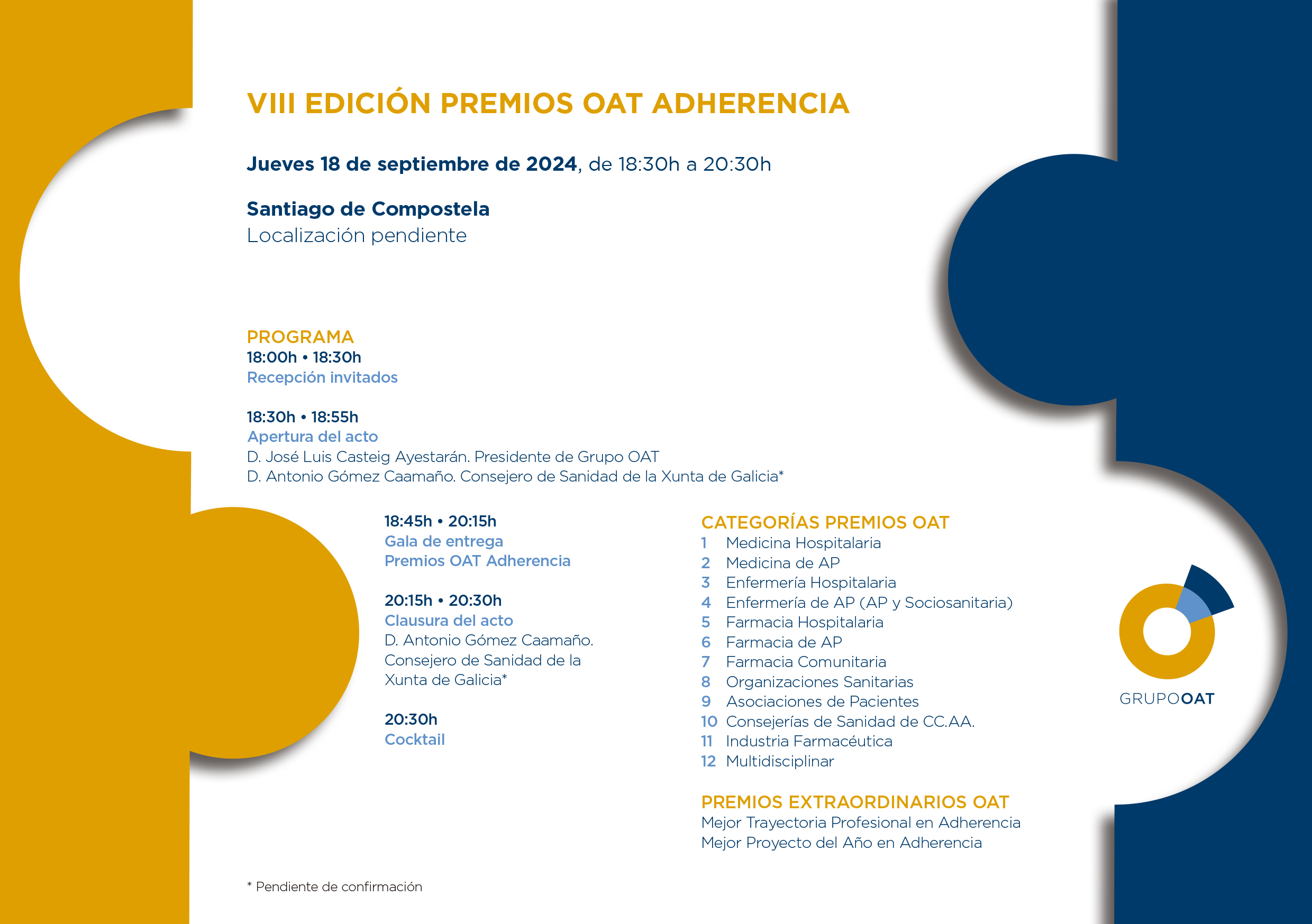 01.OAT.VIII Premios. Programa